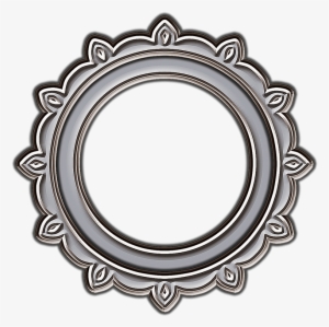 Circle Frame Png Transparent Picture - Golden Circle Portrait Frame Transparent #1812986