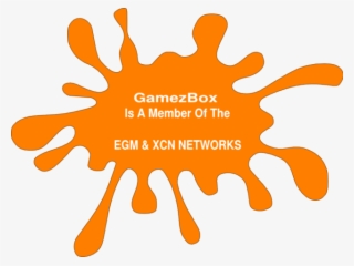 Splatter Clipart Nickelodeon - Orange Paint Splatter Clip Art #1813394