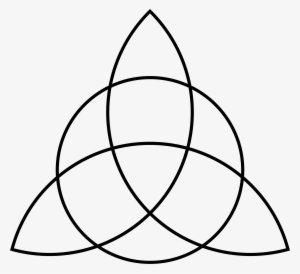 This Free Icons Png Design Of Triquetra With Circle #1813420