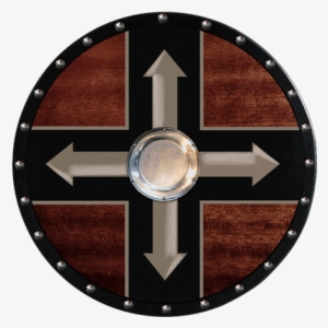 Wooden Viking Berserker Shield - Shield #1813578