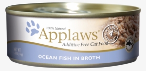 Ocean Fish - 5 - 5oz - Applaws Cat Ocean Fish #1814032