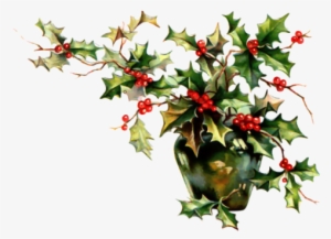Christmas Holly From - Рождественское Растение #1814107