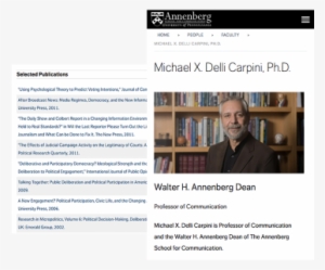 Annenberg Staff Bio - Biography #1814568