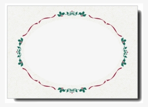 Natural, Oval Window, Holiday Border, Blank Back, Set - Photographer #1814620