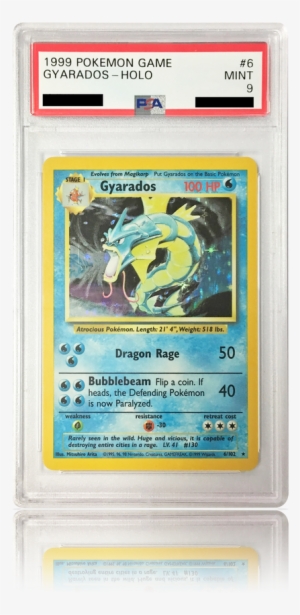 Psa 9 Gyarados 6/102 - Gyarados - 7/130 - Holo Rare - Unlimited Edition - #1814621