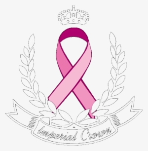 Imperial Crown Entertainment - Pink Ribbon Tile Coaster #1815075