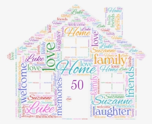 1 Sur 4 Personalised Word Art New Home Family House - Posterazzi Heart Is Poster Print By Jace Grey (12 X #1815131