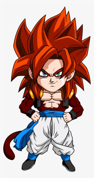 Chibi Gogeta Dragon Ball Gt - Dragon Ball Chibi #1815302