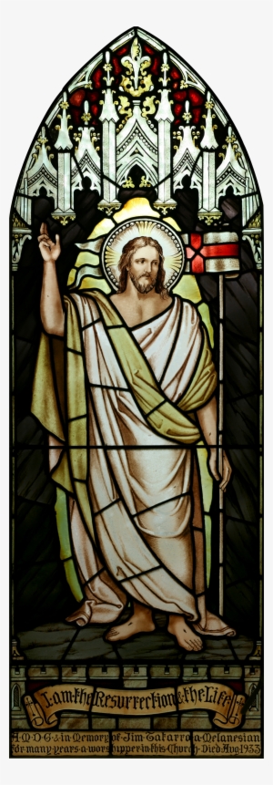 Stjohnsashfield Stainedglass Resurrection - Catholic Prayer Book Ebook #1815844