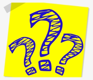 Question Mark Clipart Unknown - Question Transparent Yellow Png #1815865