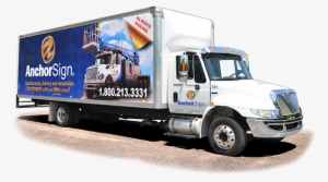 Box Truck Hi-res With Ground - Trailer Truck #1816669