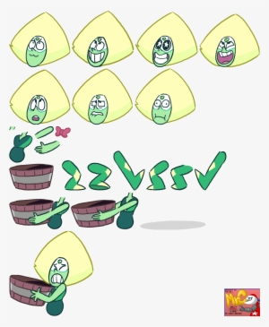 Click For Full Sized Image Peridot - Steven Universe Sprite Sheet #1817135