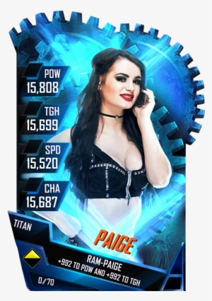 Paige S4 18 Titan Fusion - Wwe Supercard Titan Fusion #1817402
