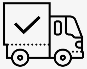 The "shipped" Icon Is A Plain, Black And White Box - Caminhao De Lixo Png #1817993