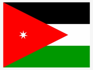 Flag Of Jordan Logo Png Transparent - Transparency #1818108