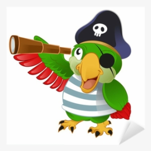 Pirate Parrot Vector #1818139