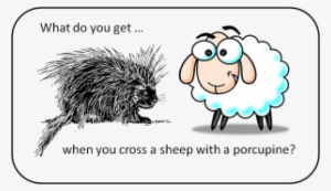 Sheep Porcupine - Eid Mubarak Sheep Png #1818179