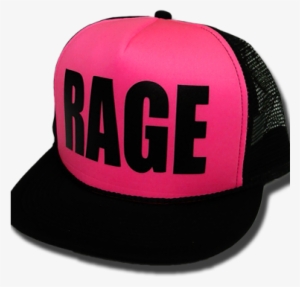 Rage Black Pink - Pink Swag Cap Png #1819059