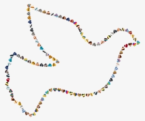 Dove Peace Png - Imagenes De Corazones Que Digan Paz #1819060