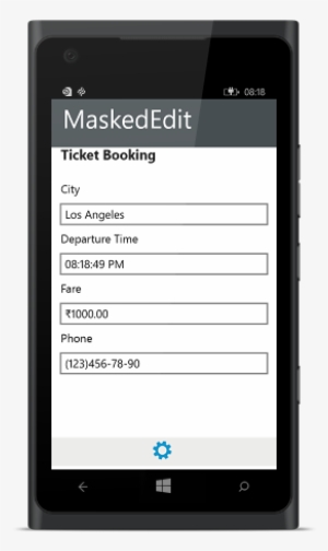 The Masked Text Box Control Allows You To Build Rich, - Web Design Filter Mobile #1819637