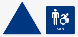 Blank Blue Triangle, Men New Isa Symbol Sign #1819747 Blank Blue Triangle, Men New Isa Symbol Sign #1819747