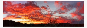Medium Image - Panoramic Sunset Clouds #1820191