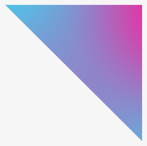 Blue Pink Corner Triangle Png - Corner Triangle Icon Png #1820223