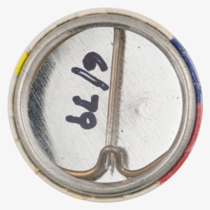 Red And Blue Triangle Abstract Button Back Art Button - Art #1820313