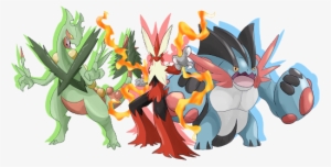 Photo - Mega Swampert Mega Blaziken #1821270