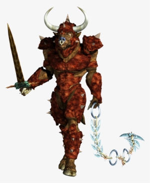 Chain - Axe Minotaur Invisible Background #1821271