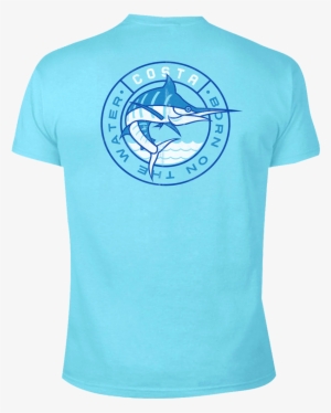 Costa Del Mar Quest Short Sleeve In Sky, Size M, Angle - The Salty Mare #1821272