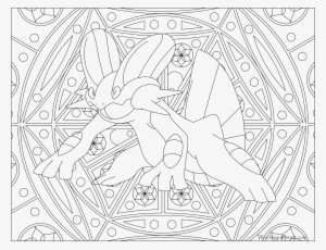 #260 Swampert Pokemon Coloring Page - Pokemon Adult Coloring Pages #1821289