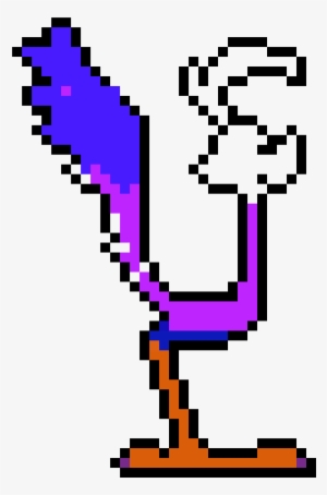 Road Runner - Road Runner Pixel Art #1821468