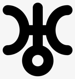 Uranus Sign Vector - Uranus Sign #1821991