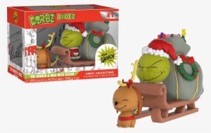 The Grinch And Max On Sled Dorbz Ridez Vinyl Figure - Funko Pop The Grinch #1821992