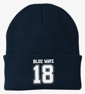 Mc Blue Wave Knit Hats - Hat #1822176