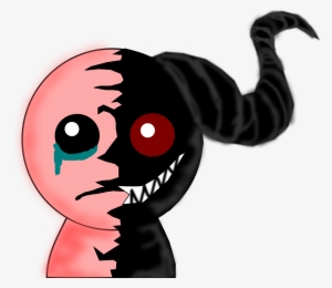 Satan Statue Binding Of Isaac Png Graphic Black And - Binding Of Isaac Demon Isaac #1822689
