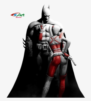 Batman Arkham City Png Photo - Batman E Harley Quinn #1822921