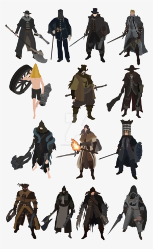 The Old Hunters Are Bloodborne's Npcs You Can Summon - Bloodborne Hunters #1823026