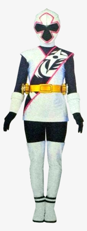 Ninnin-white - White Power Ranger Ninja Steel - Free Transparent Png 