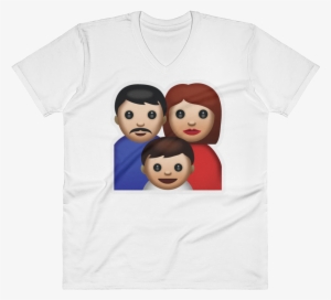 Men's Emoji V-neck #1823817