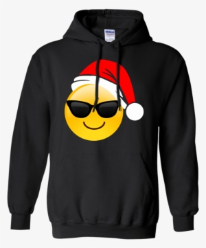 Emoji Christmas Shirt Cool Sunglasses Santa Hat Family - Shirt #1823927