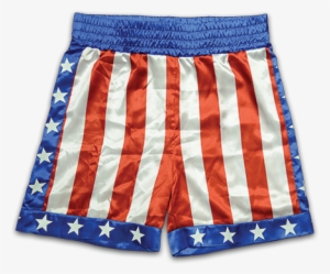 Apollo Creed Boxing Trunks - Rocky Apollo Creed Boxing Trunks #1824067