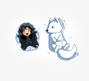 The Best T Shirt Designs & Artwork - Jon Snow And Ghost Cute #1824567 The Best T Shirt Designs & Artwork - Jon Snow And Ghost Cute #1824567
