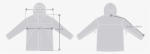 Garment Measurement Illustration - Clothing #1825006