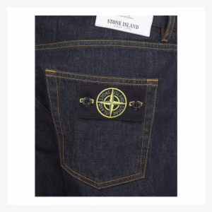Stone Island Full Zip Badge Logo Hoody Sweatshirt Marine #1825265