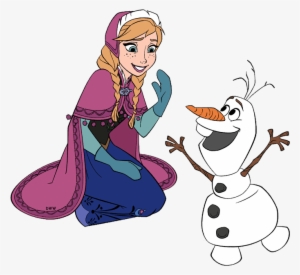 Http - //www - Disneyclips - Com/imagesnewb5/frozen - Anna And Olaf Frozen #1825291