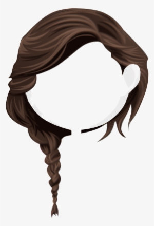 39 - Clip Art Braided Hair #1825524