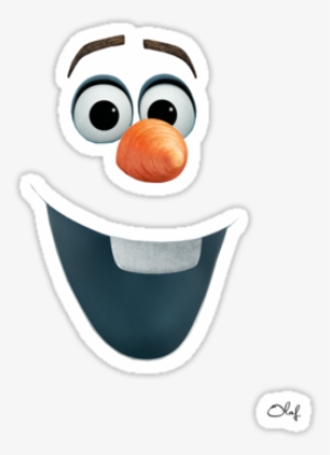 Best Photos Of Olaf Face Clip Art - Olaf Face #1825758