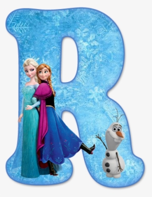 Alfabeto De Ana, Elsa Y Olaf De Frozen - Letras De Frozen Abecedario #1825827